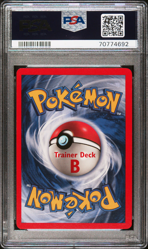 1999 Pokemon Game #92 Energy Removal Trainer Deck B PSA 9