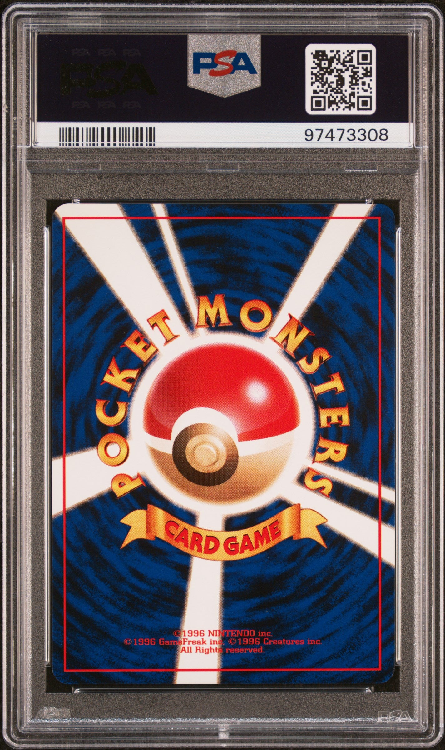 1997 Pokemon Japanese Rocket #45 Dark Vileplume-Holo PSA 9