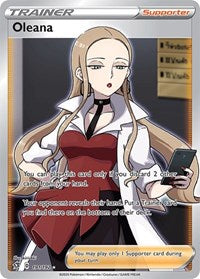 Pokemon SWSH02: Rebel Clash Oleana (Full Art)