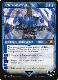 MTG Core Set 2021 Teferi, Master of Time (Showcase) (293)