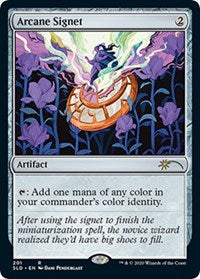 MTG Secret Lair Drop Series Arcane Signet (201)