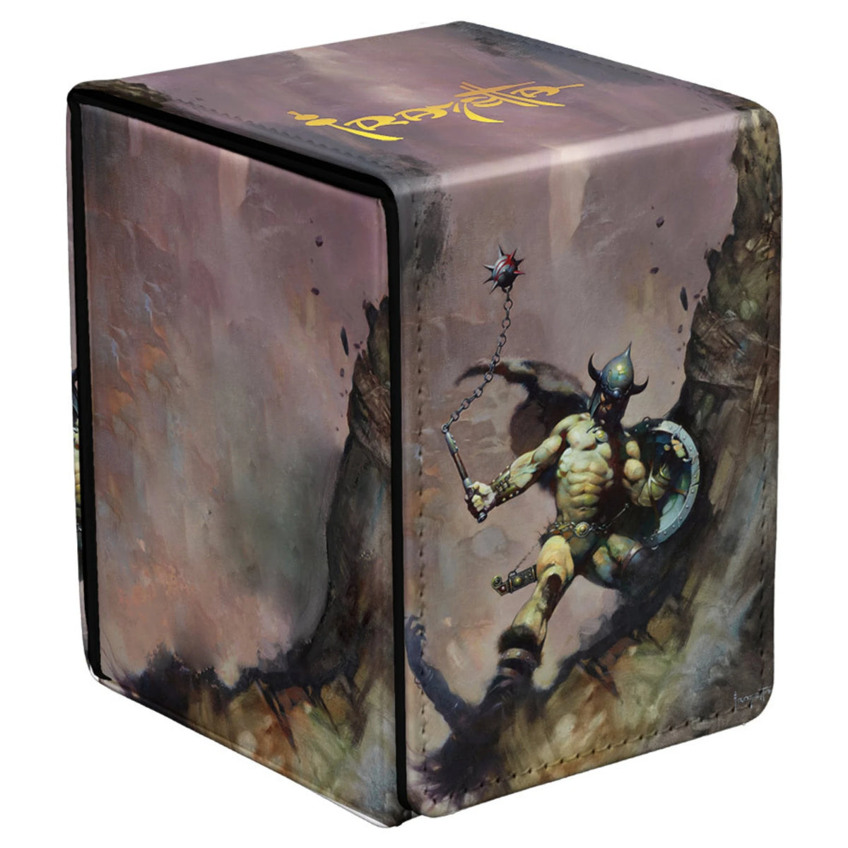 Ultra Pro: Frank Frazetta Warrior with Ball and Chain Alcove Flip Deck Box