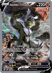 pokemon SWSH05: Battle Styles Single Strike Urshifu V (Alternate Full Art)