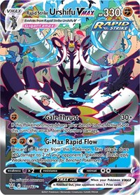 Pokemon SWSH05: Battle Styles Rapid Strike Urshifu VMAX (Alternate Art Secret)