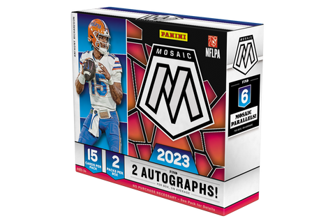 2023 Panini Mosaic Draft Picks Collegiate Football box