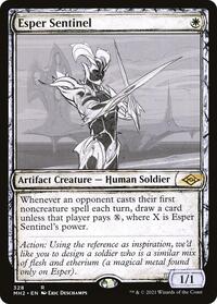 MTG Modern Horizons 2 Esper Sentinel (Showcase)
