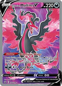 Pokemon SWSH06: Chilling Reign Galarian Moltres V (Full Art)