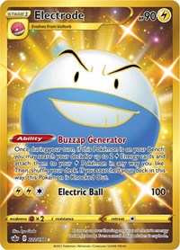 pokemon SWSH06: Chilling Reign Electrode (Secret)