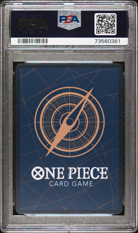 2022 One Piece Japanese Op02-Paramount War #121 Kuzan Alternate Art PSA 10