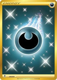 Pokemon SWSH07: Evolving Skies Darkness Energy (Secret)