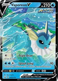 pokemon SWSH: Sword & Shield Promo Cards Vaporeon V - SWSH150