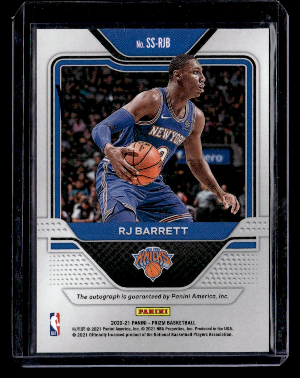 2021 Panini Prizm Sensational Signatures RJ Barrett