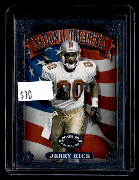 2000 Donruss Preferred #NT-28 Jerry Rice National Treasures #/1000
