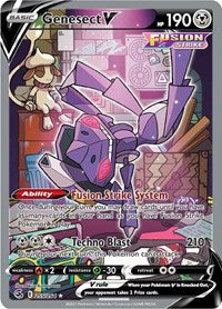 Pokemon SWSH08: Fusion Strike Genesect V (Alternate Full Art)