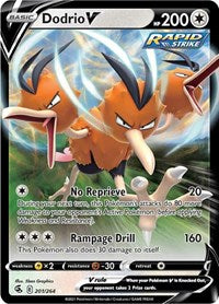 pokemon SWSH08: Fusion Strike Dodrio V