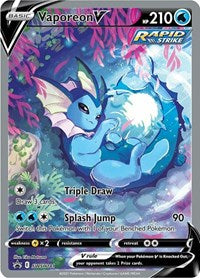 pokemon SWSH: Sword & Shield Promo Cards Vaporeon V - SWSH181