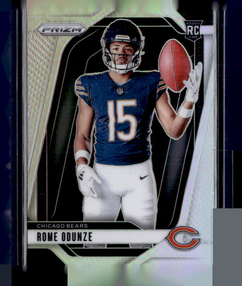2024 Panini Prizm #38 Rome Odunze Silver
