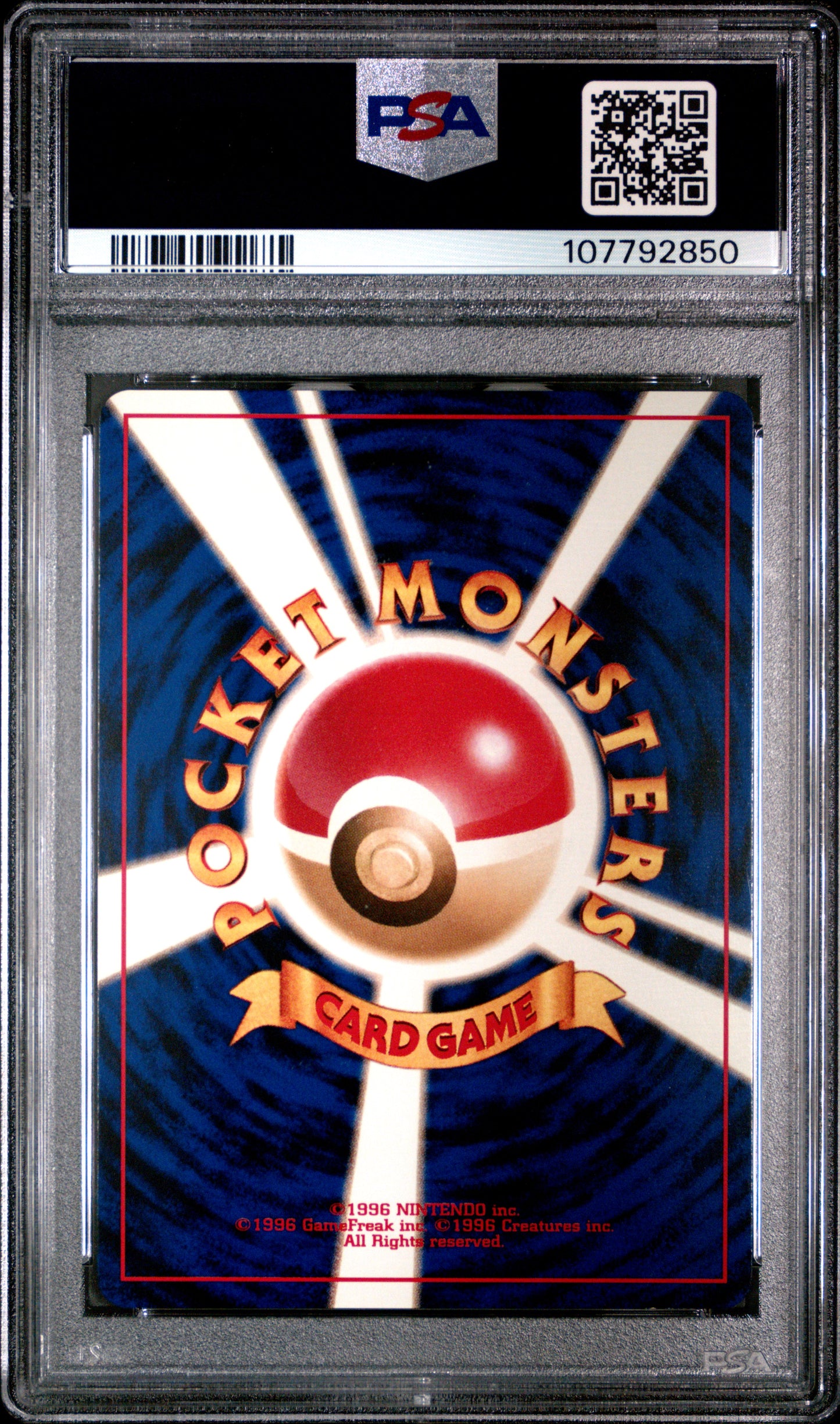 2000 Pokemon Japanese Neo 2 Promo #244 Entei Promo-Reverse Foil PSA 9