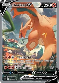pokemon SWSH09: Brilliant Stars Charizard V (Alternate Full Art)