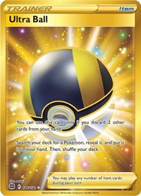Pokemon SWSH09: Brilliant Stars Ultra Ball (Secret)