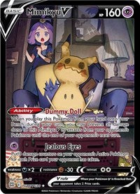 pokemon SWSH09: Brilliant Stars Trainer Gallery Mimikyu V