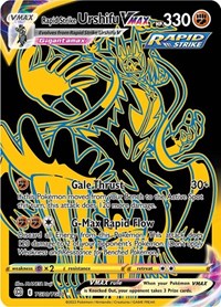 pokemon SWSH09: Brilliant Stars Trainer Gallery Rapid Strike Urshifu VMAX (Secret)