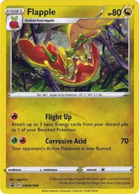 pokemon SWSH: Sword & Shield Promo Cards Flapple - SWSH189
