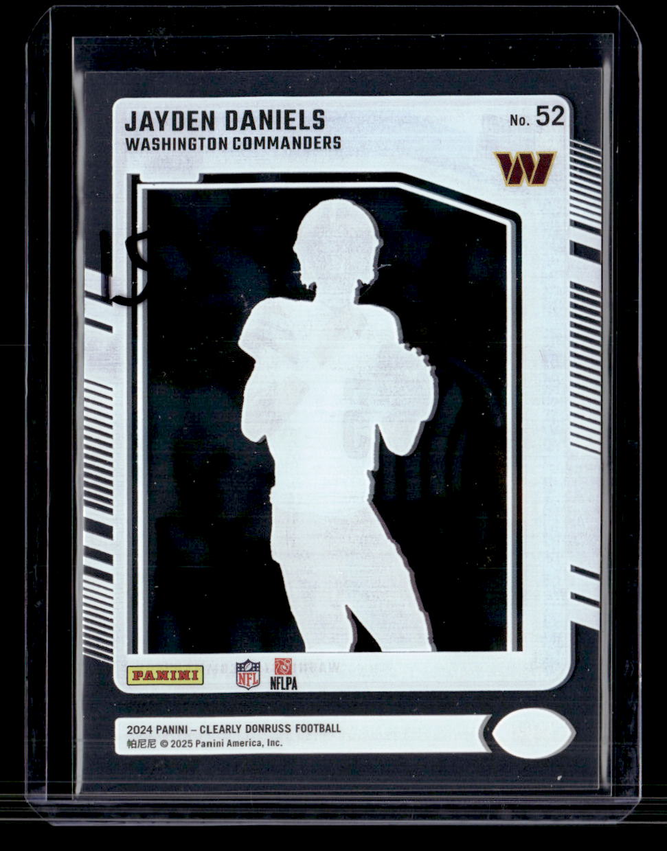 2024 Donruss Clearly Jayden Daniels