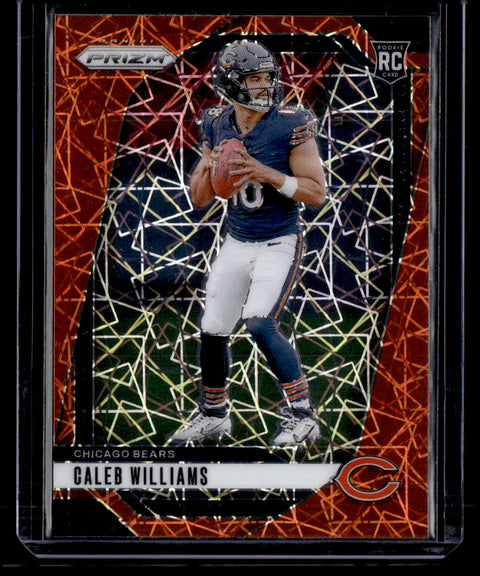2024 Panini Prizm Caleb Williams Orange Lazer