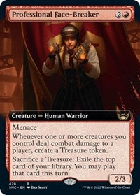 MTG Streets of New Capenna Professional Face-Breaker (Extended Art)