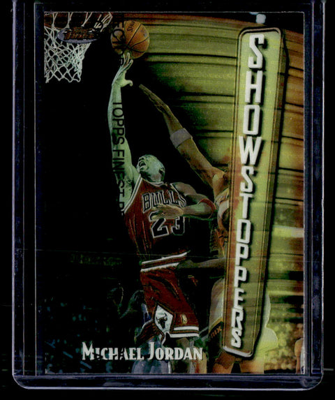 1997-98 Topps Finest #271 Michael Jordan Showstoppers