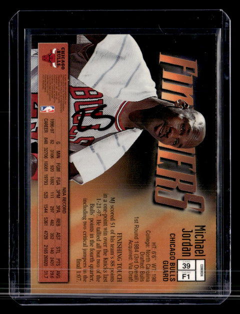 1997-98 Finest #39 Michael Jordan Finishers