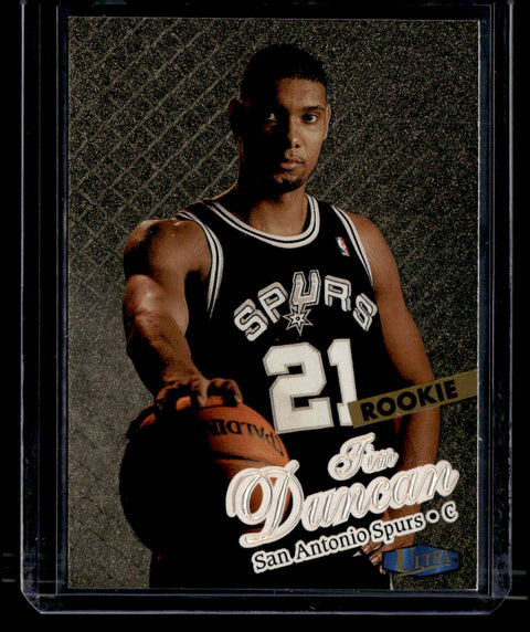 1997-98 Ultra #131G Tim Duncan Gold Medallion