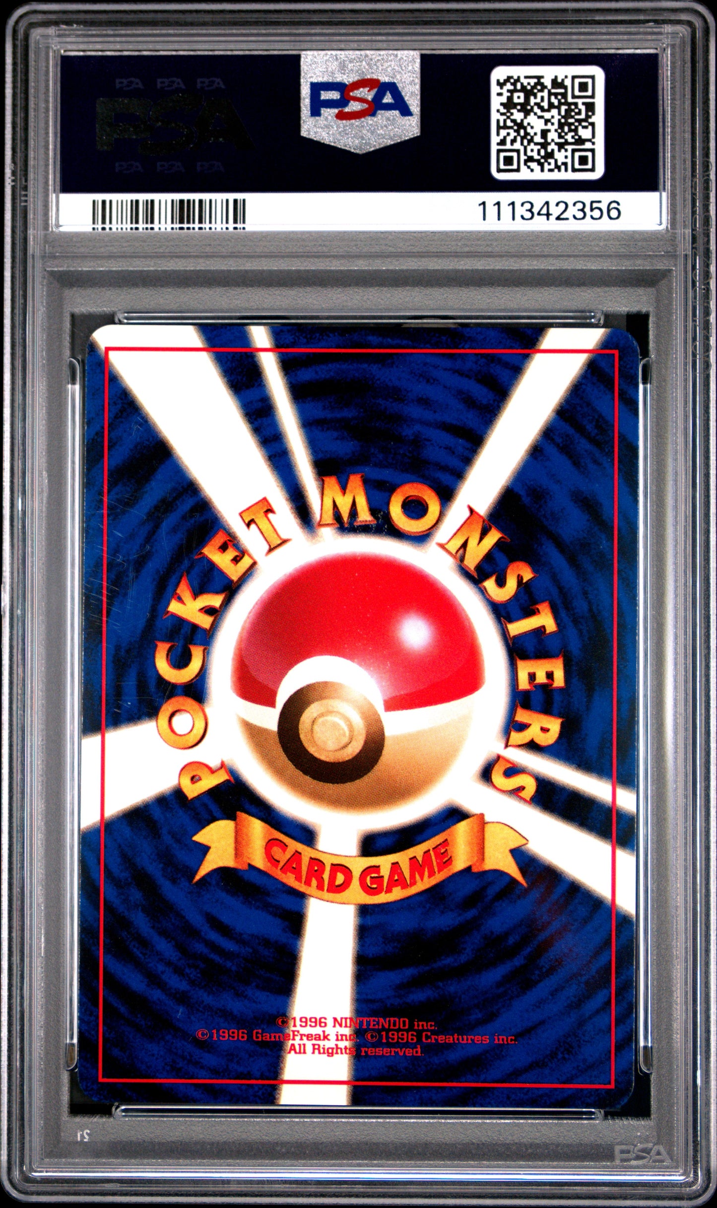 2000 Pokemon Japanese Neo #157 Typhlosion-Holo Premium File PSA 10