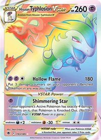 pokemon SWSH10: Astral Radiance Hisuian Typhlosion VSTAR (Secret)