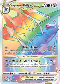 pokemon SWSH10: Astral Radiance Origin Forme Dialga VSTAR - 198/189 (Secret)