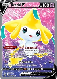 Pokemon SWSH10: Astral Radiance Jirachi V (Full Art)