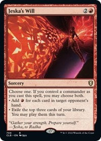 MTG Commander Legends: Battle for Baldur's Gate Jeska's Will