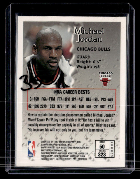 1996-97 Finest #50 Michael Jordan