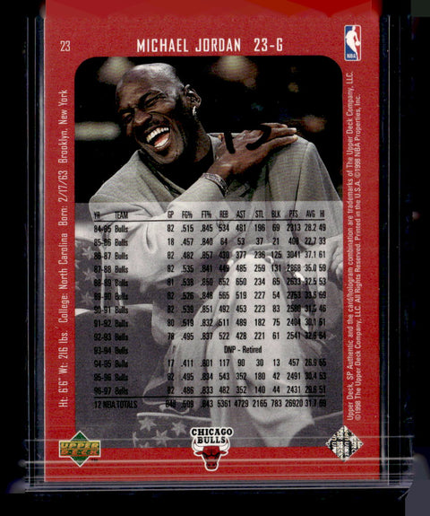 1997-98 SP Authentic #23 Michael Jordan
