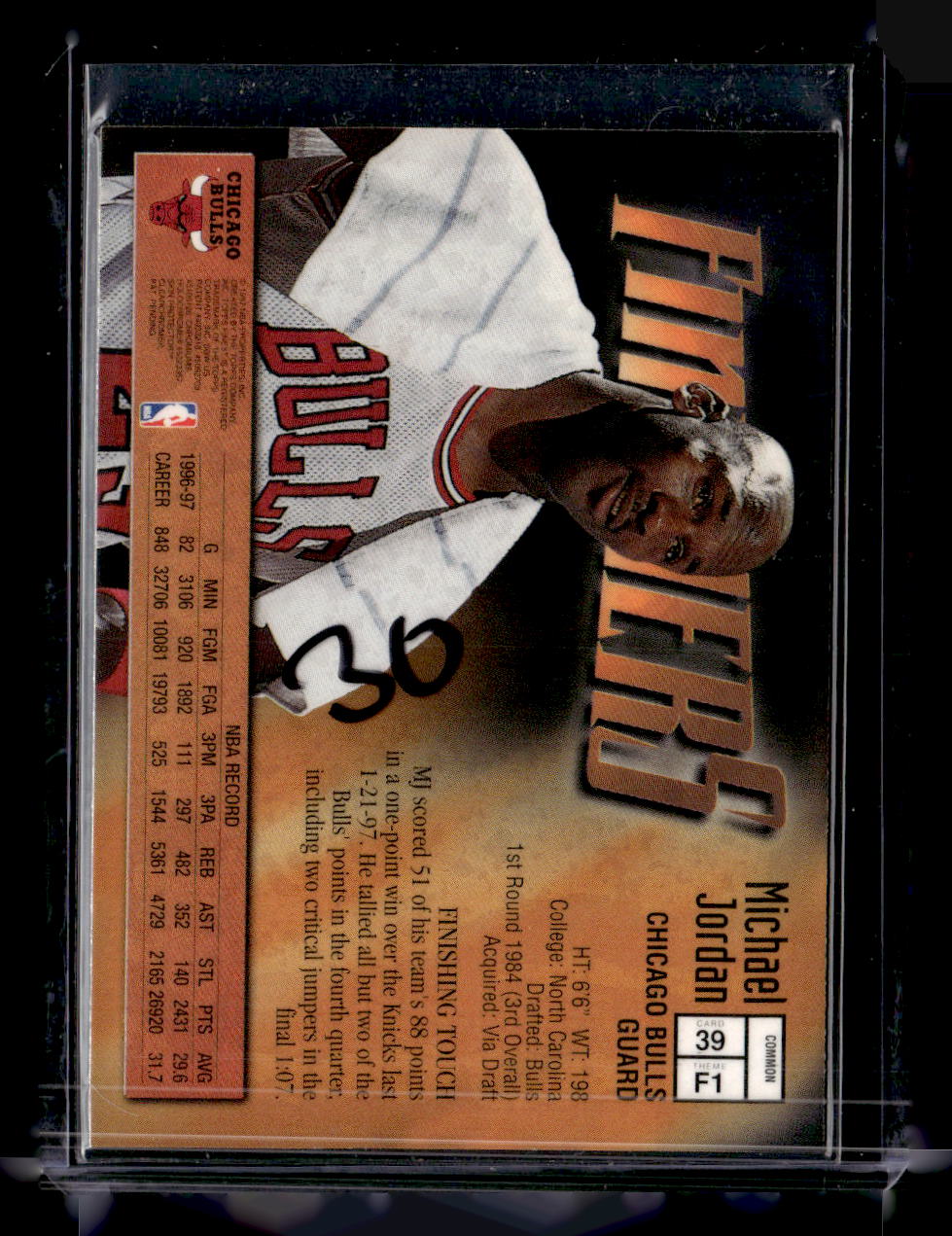 1997-98 Finest #39 Michael Jordan