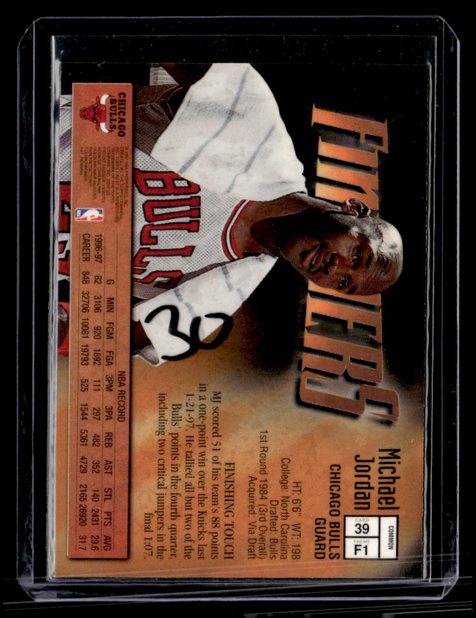 1997-98 Finest #39 Michael Jordan