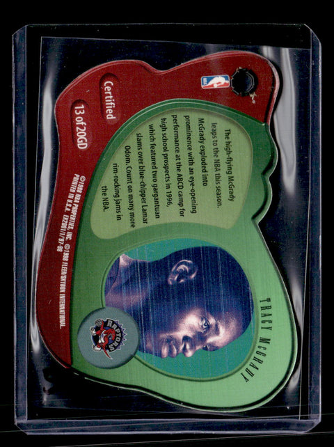 1998 Skybox E-X2001 #13 Tracy McGrady Gravity Denied