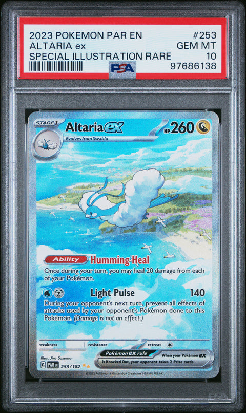 2023 Pokemon Par En #253 Altaria Ex Special Illustration Rare PSA 10