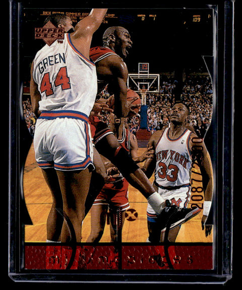 1998 Upper Deck MJx #31 Michael Jordan Timepieces Red #/2300