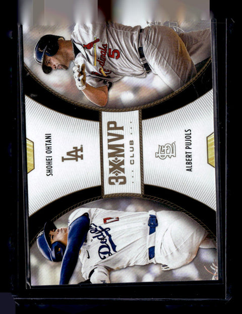 2025 Topps 3xMVP Club Shohei Ohtani / Albert Pujols