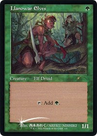 MTG 30th Anniversary Promos Llanowar Elves (Retro Frame) – Aloha