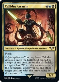 MTG Universes Beyond: Warhammer 40,000 Callidus Assassin