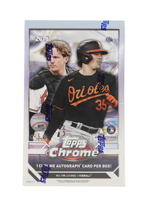 2023 Topps Chrome MLB Hobby Box