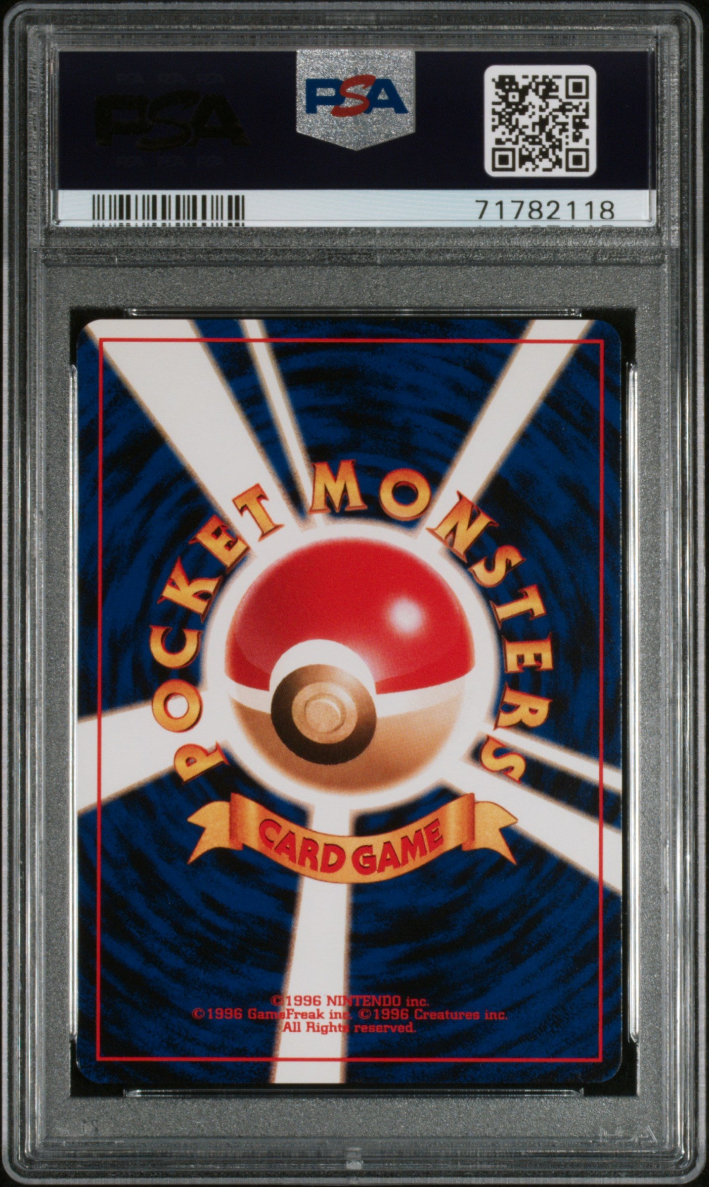 2000 Pokemon Japanese Neo 2 Promo Espeon #196 PSA 9